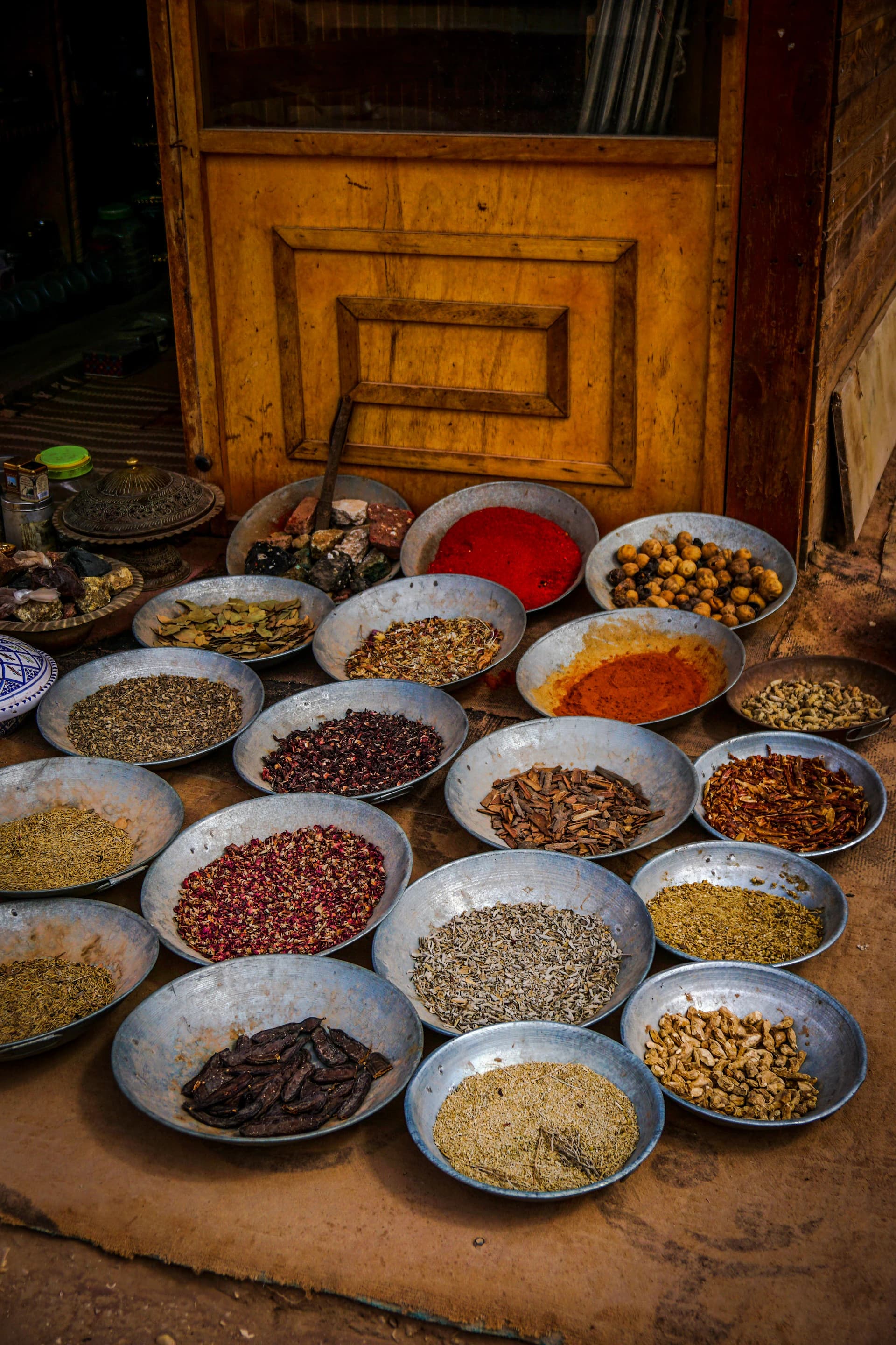 Indian spice market