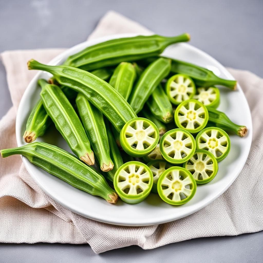 Lady Finger (Okra) — premium Indian vegetables for export